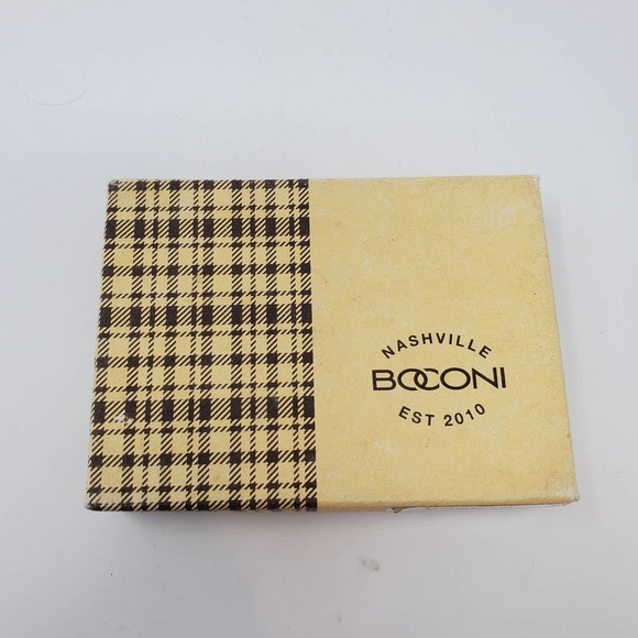 Boconi Nordstrom Rack Nashville Leather Wallet in Cognac One Size NEW WITH TAGS - Picture 1 of 7